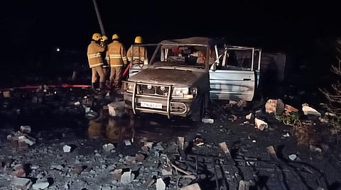 சாத்தூர் வெடிவிபத்தில் 2 பேர் உயிரிழந்த சம்பவம்: பட்டாசு குடோன் சட்டவிரோதமாக செயல்பட்டது அம்பலம்