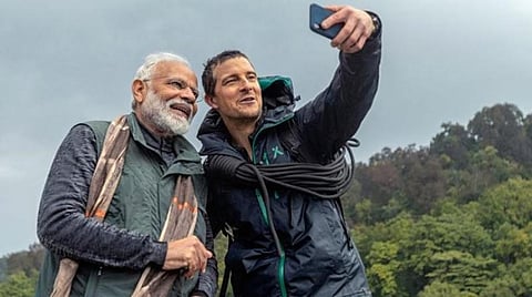 மேன் வெர்சஸ் வைல்ட் நிகழ்ச்சி : பியர் கிரில்ஸ் இந்தியை புரிந்து கொண்டது எப்படி?- பிரதமர் மோடி விளக்கம்