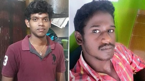 உயிரிழந்த திலிபன் ராகவன், சூர்யா.