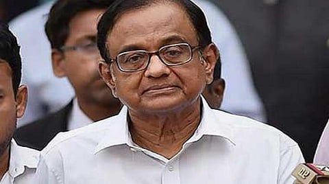 ப.சிதம்பரம் : கோப்புப்பபடம்