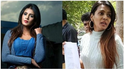 நடிகை மீரா மிதுன் மீது கொலை மிரட்டல் வழக்குப்பதிவு: ஆண் நண்பரை மிரட்டியதாக புகார்