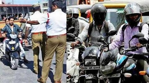 ஹெல்மெட் வழக்கு ; கேட்கும் விவரங்களை அளிக்காத அதிகாரிகளுக்கு எதிராக உத்தரவு பிறப்பிக்கவேண்டியிருக்கும் : உயர் நீதிமன்றம் எச்சரிக்கை