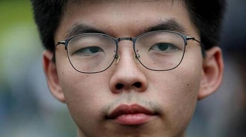 ஹாங்காங் போராட்டத்தை முன்னெடுத்த முக்கியமானவரான ஜோஷ்வா வாங் கைது