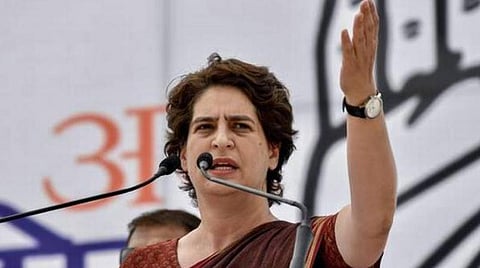 காங்கிரஸ் கட்சியின் பொதுச்செயலாளர் பிரியங்கா காந்தி : கோப்புப்படம்