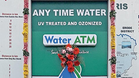 உதகையில் 70 இடங்களில் சுத்திகரிக்கப்பட்ட தண்ணீர் ஏடிஎம் சேவை தொடக்கம்﻿