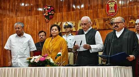 கேரள ஆளுநராக ஆரிப் முகமது கான் பதவியேற்பு