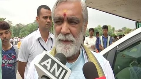 ஏஎன்ஐக்கு பேட்டியளிக்கும்  மத்திய இணை அமைச்சர் அஸ்வினி குமார் சவுபே.