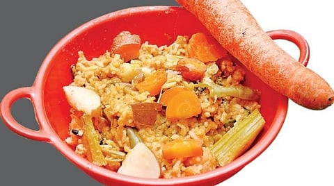 கலக்கலான கேரட் மேளா: மசாலா பாத்