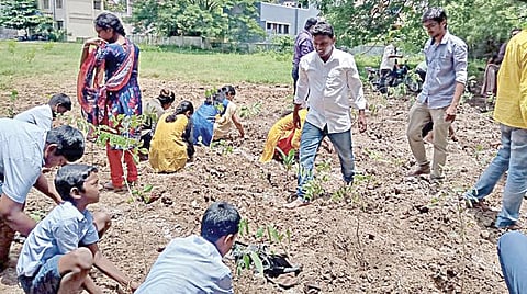 குறுங்காடுகளை உருவாக்கும் புதுச்சேரி இளைஞர்கள்