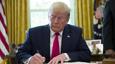 அமெரிக்க அதிபர் ட்ரம்ப் : கோப்புப்படம்