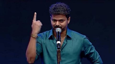 'சர்கார்' இசை வெளியீட்டு விழாவில் விஜய் பேசிய போது...
