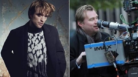 ஹாலிவுட் நடிகர் ராபர்ட் பாட்டின்சன், (அடுத்த படம்) ஹாலிவுட் இயக்குநர் கிறிஸ்டோபர் நோலன்