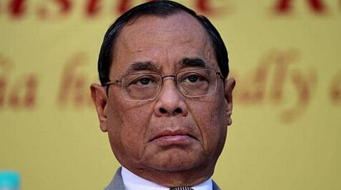 உச்ச நீதிமன்ற தலைமை நீதிபதி ரஞ்சன் கோகய் : கோப்புப்படம்