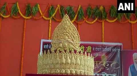 ஆஞ்சநேயருக்கு 1.25 கிலோவில் தங்கக் கிரீடம்: பிரதமர் மோடி பிறந்தநாளில் அவருடைய ஆதரவாளர் தானம்