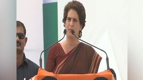 5 ட்ரில்லியன் பொருளாதாரம் பற்றிய வெற்றுப் பேச்சுக்களால் பலனில்லை: பிரியங்கா காந்தி சாடல்