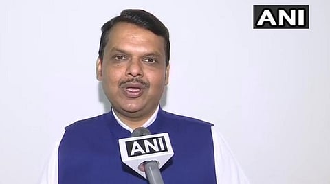 மகாராஷ்டிரா முதல்வர் தேவேந்திர பட்நாவிஸ் : படம் ஏஎன்ஐ