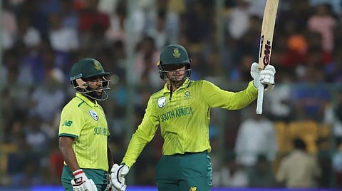 அரைசதம் அடித்த தென் ஆப்பிரிக்க கேப்டன் டி காக்