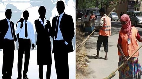 சட்டப்பேரவை வளாக துப்புரவுப் பணிக்கு விண்ணப்பித்த எம்.டெக், எம்.இ பட்டதாரிகள்: நேர்காணலில் கலந்துகொண்டனர்