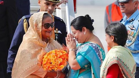 4 நாள் சுற்றுப் பயணமாக இந்தியா வந்தார் வங்கதேச பிரதமர்