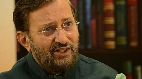 மத்திய சுற்றுச்சூழல் அமைச்சர் பிரகாஷ் ஜவடேகர்.