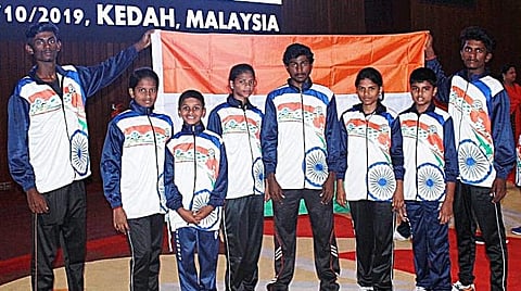 உலக சிலம்பாட்டப் போட்டியில் கோவை மாணவர்கள் 8 பதக்கங்கள் வென்றனர்