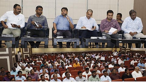 மழைநீர் வடிகால்களை 18-ம் தேதிக்குள் தூர்வாரி அடைப்பு ஏற்படாமல் பராமரிக்க வேண்டும்: ஒப்பந்ததாரர்களுக்கு சென்னை மாநகராட்சி உத்தரவு