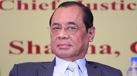 உச்ச நீதிமன்ற தலைமை நீதிபதி ரஞ்சன் கோகய் : படம் உதவி ட்விட்டர்