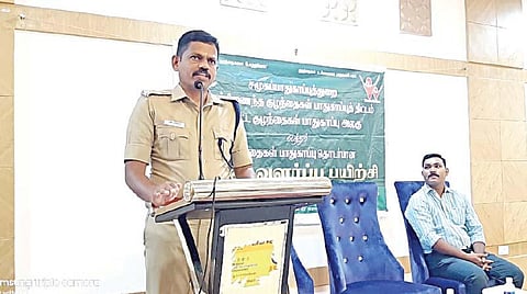 மாணவர்களுக்கு அரியலூர் மாவட்ட எஸ்.பி அறிவுரை