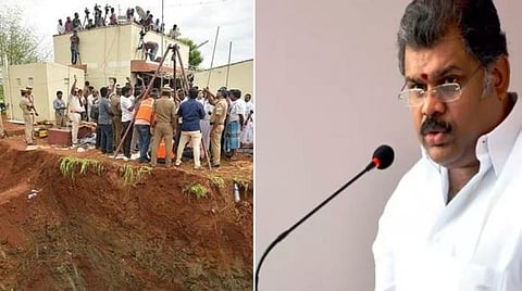 மிகவும் சவாலான பணியை அர்ப்பணிப்புடன் செய்கின்றனர்: மீட்புப் பணியை நேரில் பார்வையிட்ட ஜி.கே.வாசன் பேட்டி