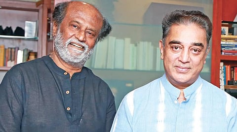 கமல் பிறந்தநாள் விழாவில் ரஜினி!