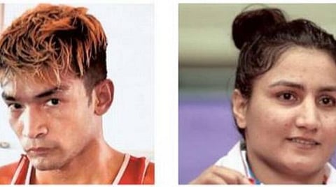 ஒலிம்பிக் சோதனை போட்டி: ஷிவ தாபா, பூஜா ராணிக்கு தங்கம்