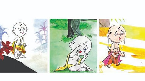 குட்டீஸ் இலக்கியம் 3- கணக்கை மறந்த நிலா