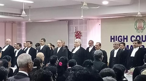 திருவள்ளுவர், ராமானுஜன் போன்ற அறிஞர்களை உலகுக்கு வழங்கிய புனிதமான மண்ணில் பதவியேற்றது பெருமை: வரவேற்பு விழாவில் தலைமை நீதிபதி ஏ.பி.சாஹி பெருமிதம்