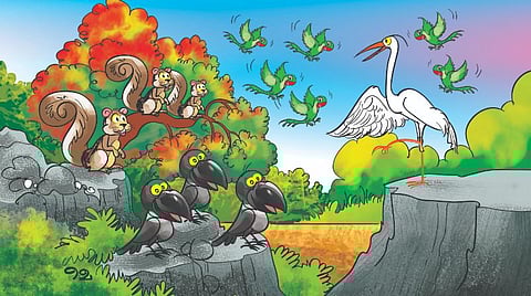 கதை வழி கணிதம் 6- விருந்துக்கு வந்த விலங்குகள்!