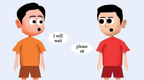 ஆங்கில உரையாடல் - அதிலென்ன தவறுகள்?: தயவுசெய்து உட்காருங்கள்!