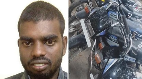 திருடப்பட்ட பைக்குகள் மற்றும் கைதான சுந்தர்