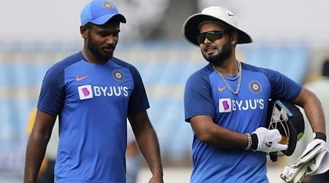 சஞ்சு சாம்ஸன், ரிஷப் பந்த் : கோப்புப்படம்