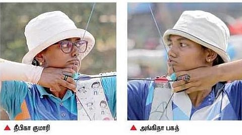 ஒலிம்பிக் போட்டிக்கு தீபிகா, அங்கிதா ﻿ ﻿தகுதி﻿