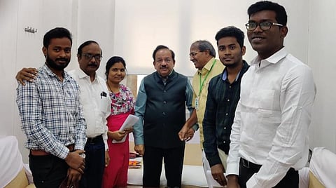 மருத்துவக் கல்வியில் உள்ள பிரச்சினைகள்: மத்திய சுகாதாரத்துறை அமைச்சரிடம் டாக்டர்கள் சங்கம்  மனு