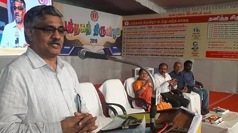 சிந்துசமவெளி நாகரிகம் தமிழர் நாகரிகம் என்பதை நிறுவுவோம்: ஒடிசா மாநில முதல்வரின் சிறப்பு ஆலோசகர் ரெ.பாலகிருஷ்ணன் பேச்சு