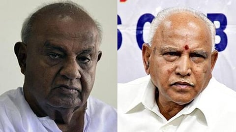 தேவகவுடாவின் கோட்டையில் முதன்முறை வென்ற பாஜக: சொந்த ஊரில் வெற்றி கண்ட எடியூரப்பா