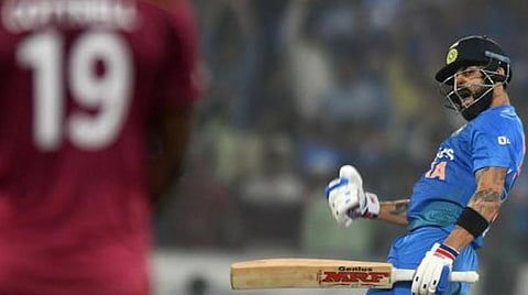 மும்பை டி20: கேப்டன் விராட் கோலி பேட்டிங்கில் புதிய சாதனை