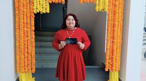 நடிகை ஆர்த்தி - படம்: ட்விட்டர்