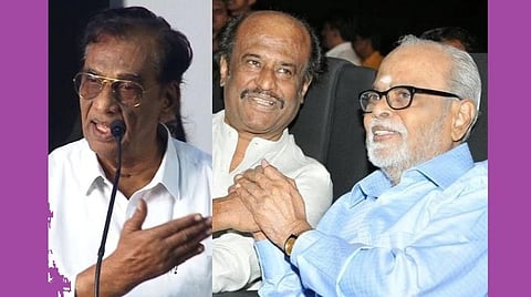 ரஜினி ஒரு படம் நடித்து கே.பாலசந்தர் குடும்பத்துக்கு உதவவேண்டும்: கே.ராஜன் பேச்சு