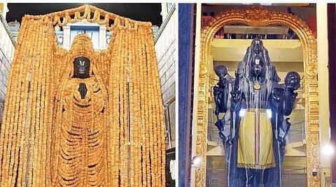 அனுமன் ஜெயந்தியை முன்னிட்டு நாமக்கல் ஆஞ்சநேயருக்கு 1 லட்சத்து 8 வடை மாலை அலங்காரம்: லட்சக்கணக்கான பக்தர்கள் தரிசனம்