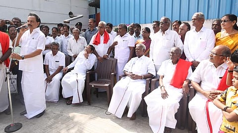 குடியுரிமைச் சட்டத்துக்கு எதிரான போராட்டம்: அனைத்துத் தரப்பினரையும் ஒருங்கிணைத்துத் தொடரும்: ஸ்டாலின் பேச்சு