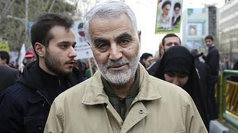 ஈரான் நாட்டின் எலைட் குட்ஸ் படையின் தளபதி ஜெனரல் குவாசிம் சுலைமான்