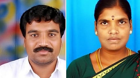 குமரேசன் - உஷாராணி தம்பதியினர்