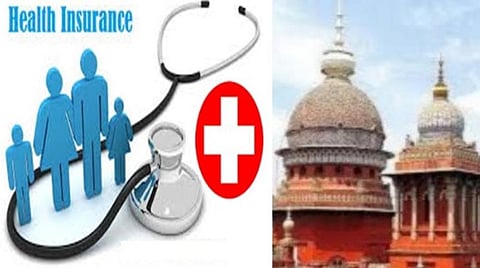 திருமணமான அரசு ஊழியரின் தந்தை சிகிச்சை செலவைத் தர மறுத்த காப்பீட்டு நிறுவனம்: தொகையை அளிக்க உயர் நீதிமன்றம் உத்தரவு