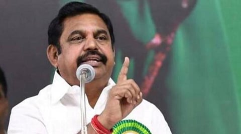 முதல்வர் பழனிசாமி: கோப்புப்படம்